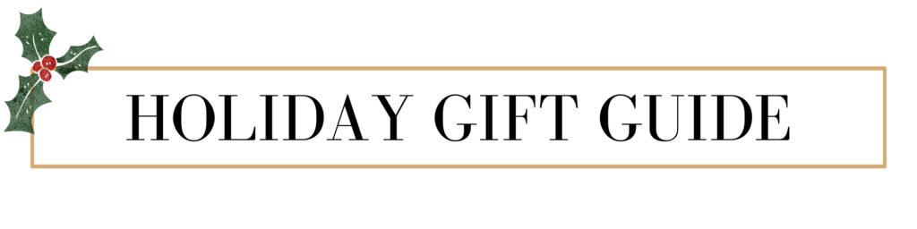 holiday gift guide header